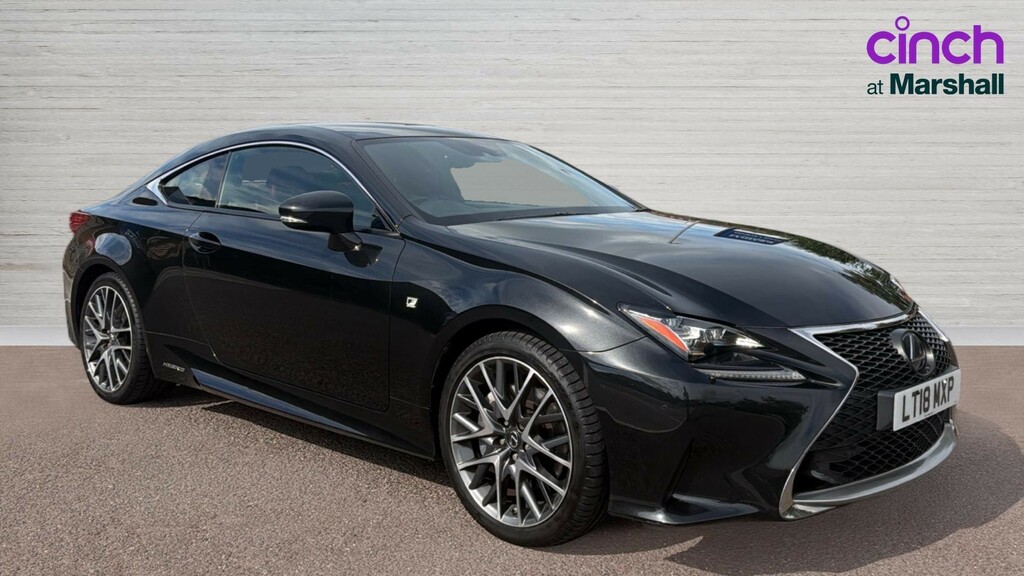 Lexus RC Rc 300H 2.5 F-sport Cvt Premium Navigation Black