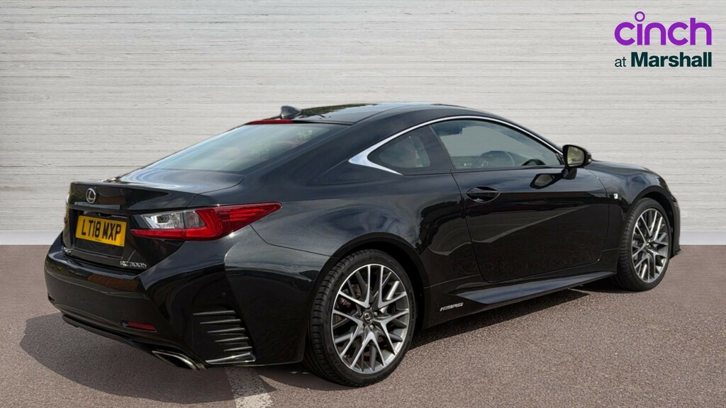 Lexus RC Rc 300H 2.5 F-sport Cvt Premium Navigation Black #3