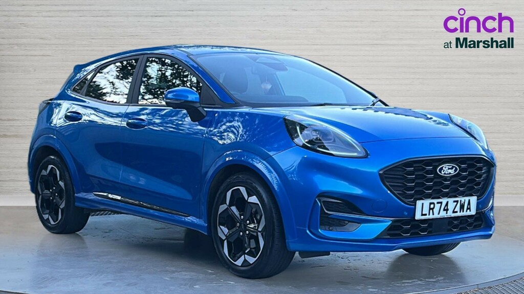 Ford Puma Puma 1.0 Ecoboost Hybrid Mhev 155 St-line X Dct Blue