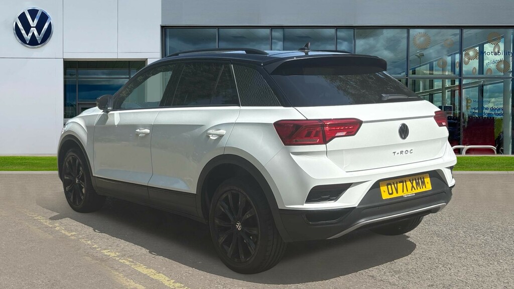 Volkswagen T-Roc T-roc 1.5 Tsi Evo Black Edition White #3
