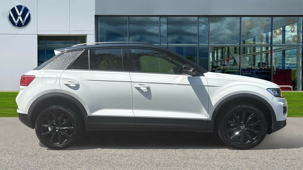Volkswagen T-Roc T-roc 1.5 Tsi Evo Black Edition White #4
