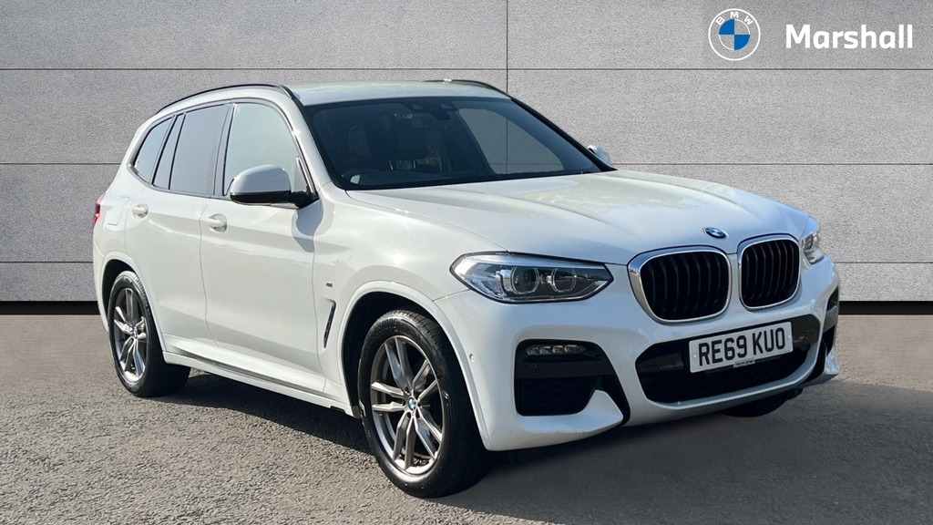 BMW X3 X3 Xdrive20d M Sport Step White