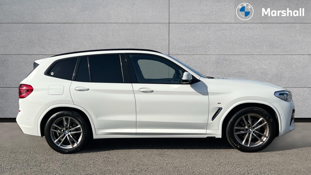BMW X3 X3 Xdrive20d M Sport Step RE69KUO White #3