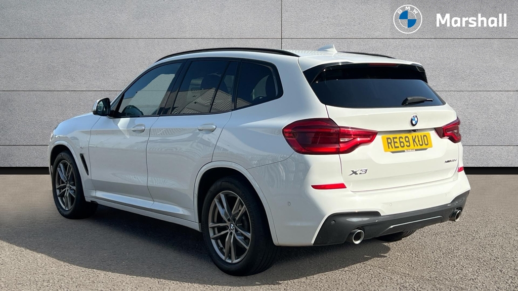 BMW X3 X3 Xdrive20d M Sport Step RE69KUO White #2