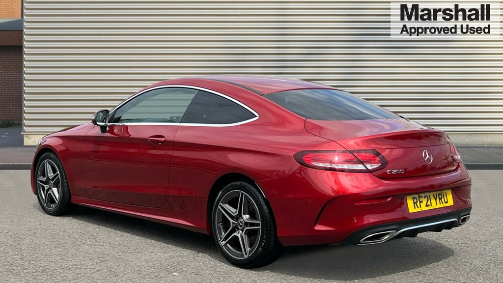 Mercedes-Benz C Class C Class C200 Amg Line Edition 9G-tronic Red #5