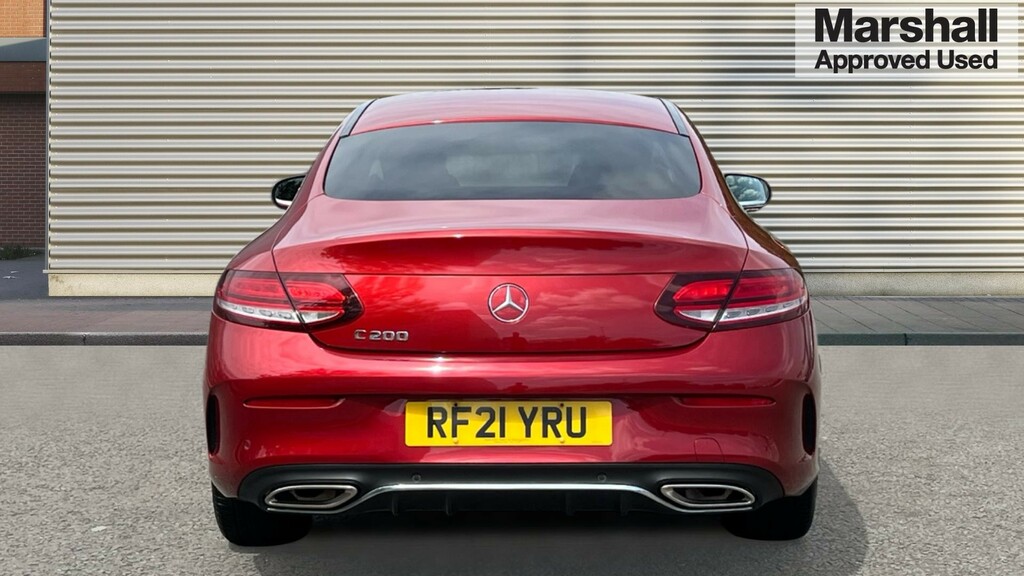 Mercedes-Benz C Class C Class C200 Amg Line Edition 9G-tronic Red #4