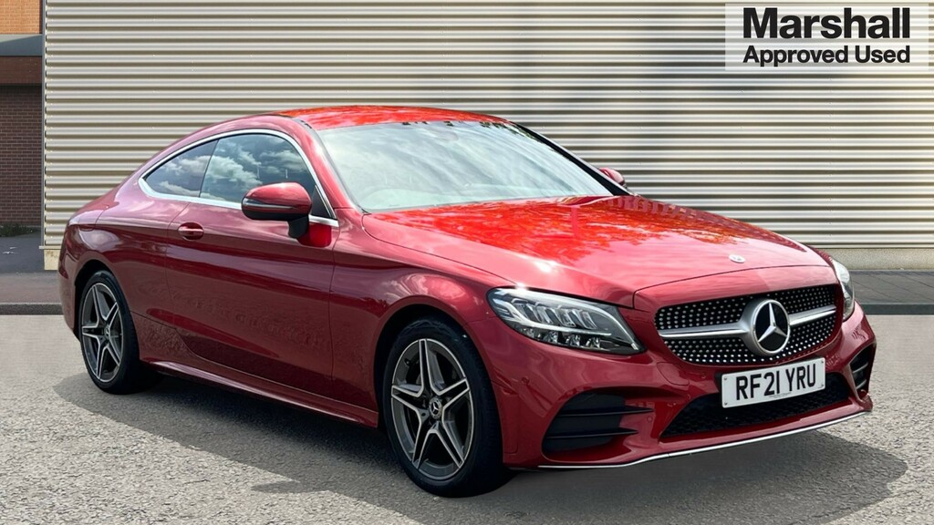 Mercedes-Benz C Class C Class C200 Amg Line Edition 9G-tronic Red
