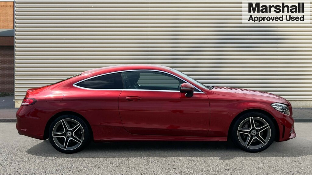 Mercedes-Benz C Class C Class C200 Amg Line Edition 9G-tronic Red #2
