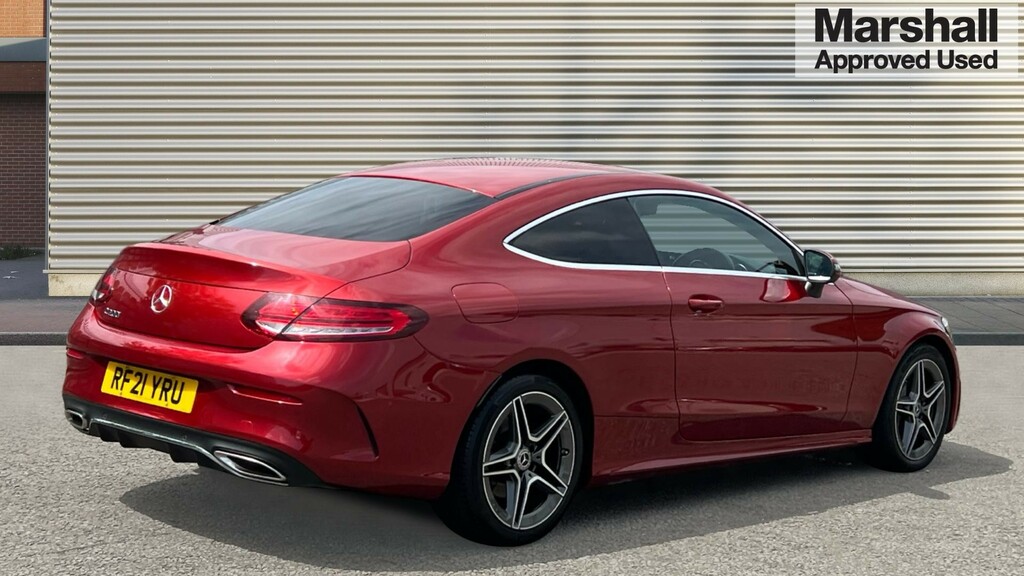 Mercedes-Benz C Class C Class C200 Amg Line Edition 9G-tronic Red #3