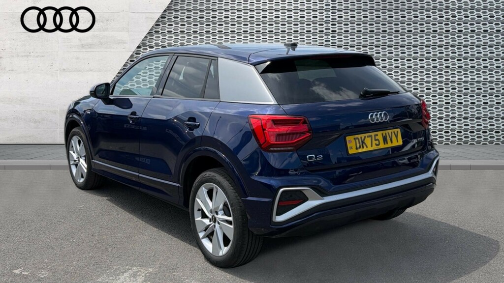 Audi Q2 Q2 35 Tfsi S Line S Tronic DK75WVY Blue #3