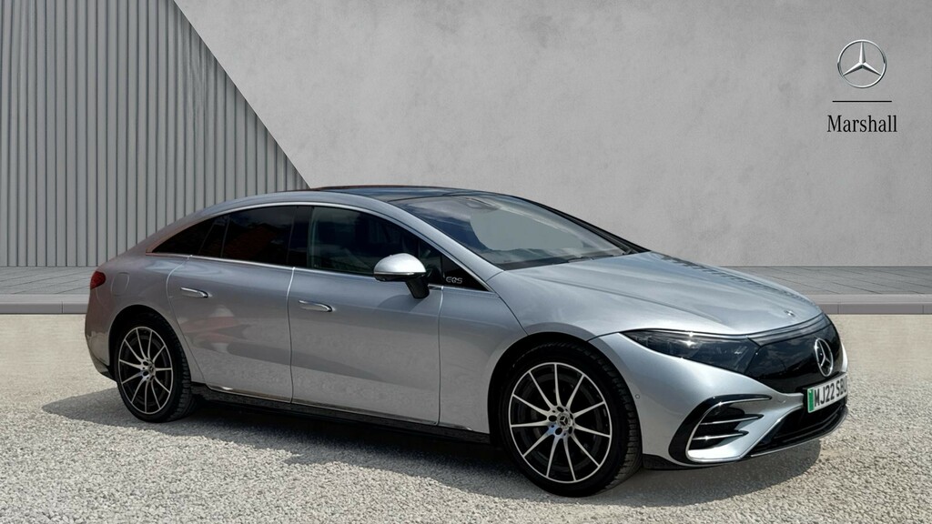Mercedes-Benz EQS Eqs 450 245Kw Amg Line Premium 108Kwh Silver