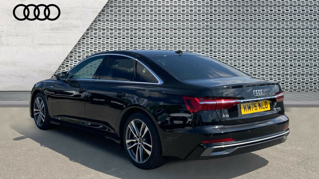 Audi A6 Saloon A6 50 Tfsi E Quattro S Line S Tronic Black #3