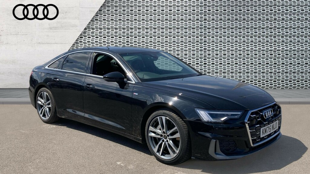 Audi A6 Saloon A6 50 Tfsi E Quattro S Line S Tronic Black