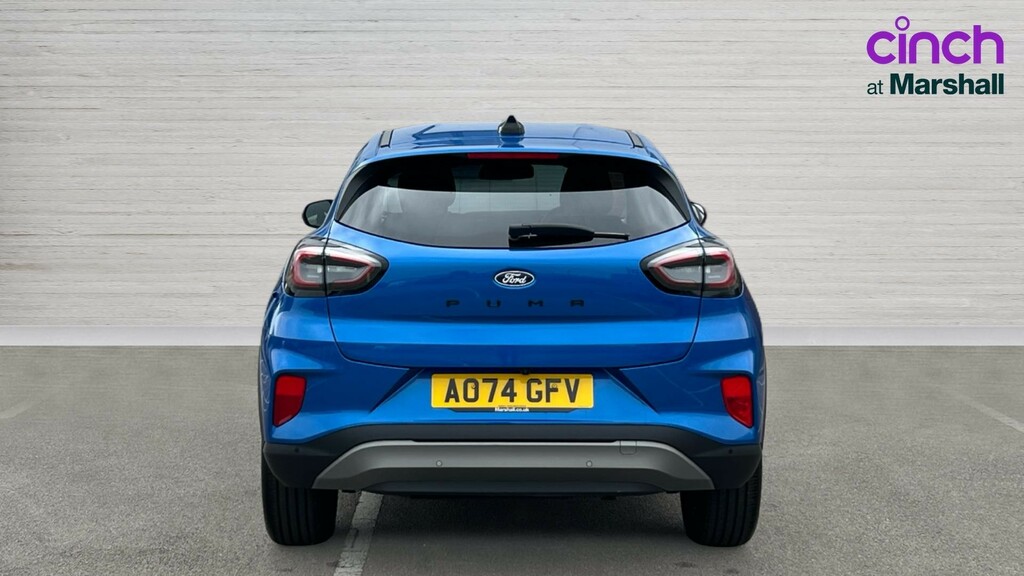 Ford Puma Puma 1.0 Ecoboost Hybrid Mhev Titanium AO74GFV Blue #4