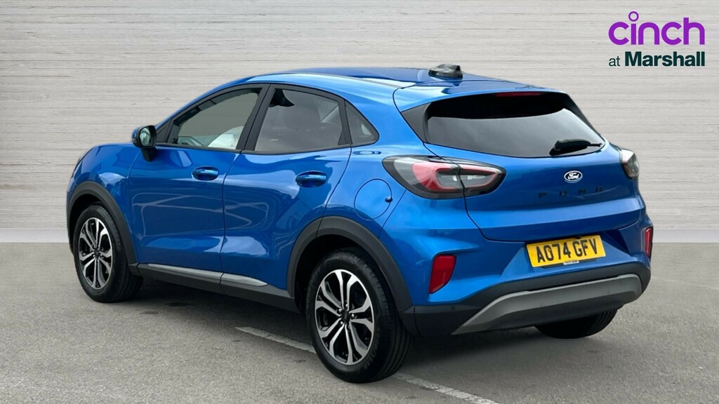 Ford Puma Puma 1.0 Ecoboost Hybrid Mhev Titanium AO74GFV Blue #5