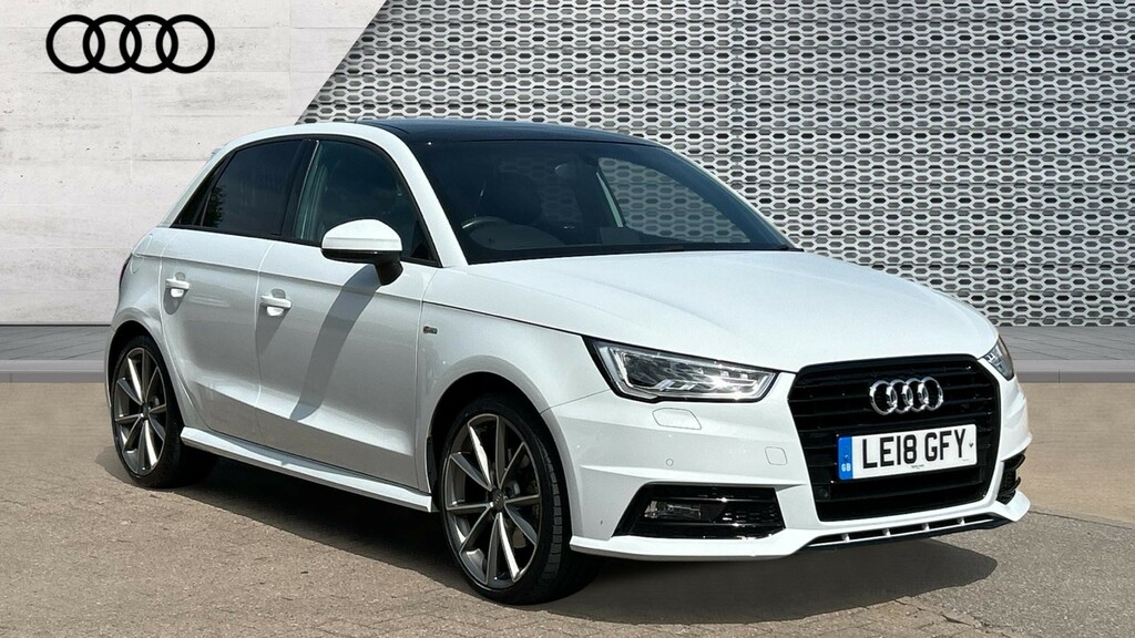 Audi A1 A1 1.4 Tfsi 125 Black Edition Nav S Tronic White