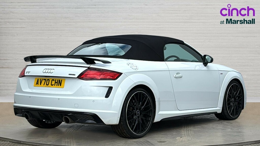 Audi TT Tt 45 Tfsi Quattro Black Edition S Tronic AV70CHN White #3