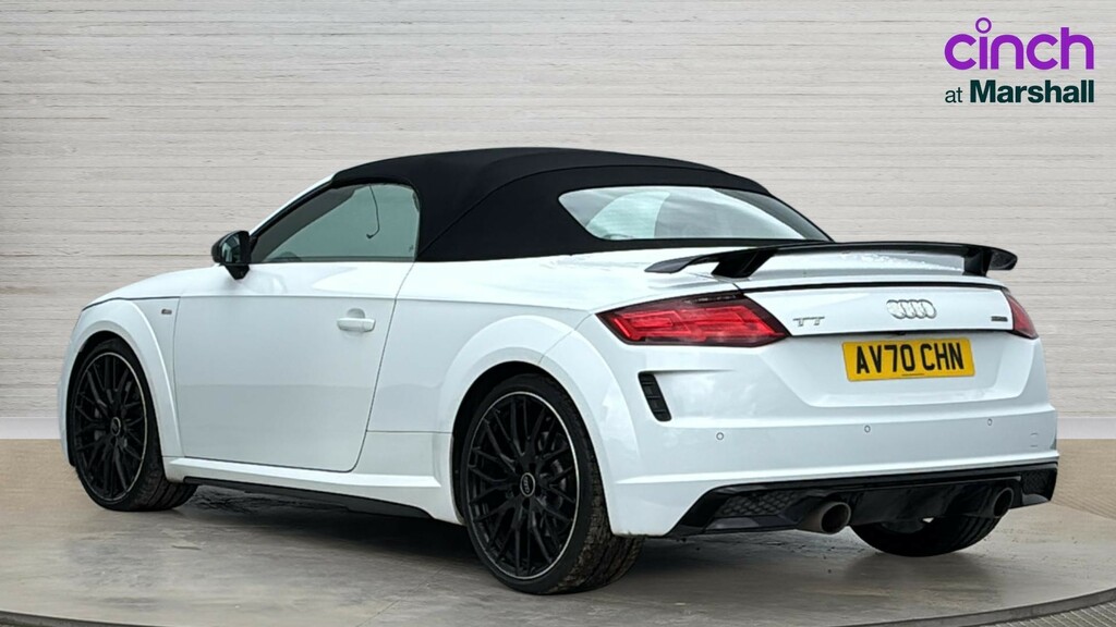 Audi TT Tt 45 Tfsi Quattro Black Edition S Tronic AV70CHN White #5