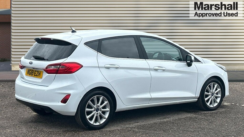 Ford Fiesta Fiesta 1.0 Ecoboost Titanium WG18EZH White #3