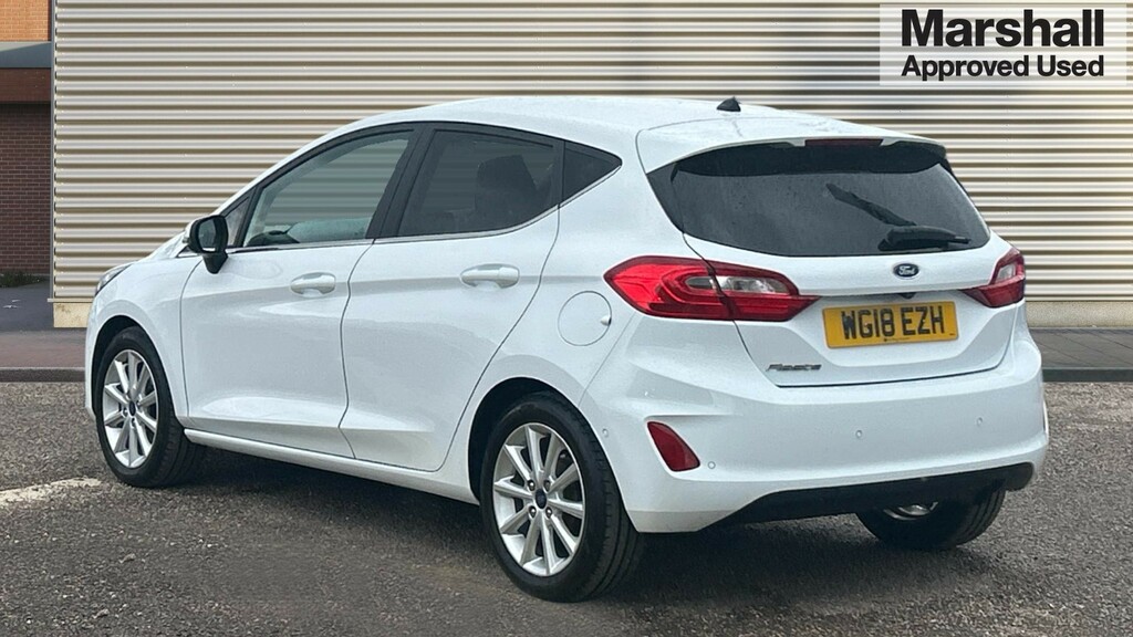 Ford Fiesta Fiesta 1.0 Ecoboost Titanium WG18EZH White #5