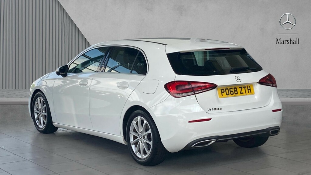 Mercedes-Benz A Class A Class A180d Sport PO68ZTH White #2