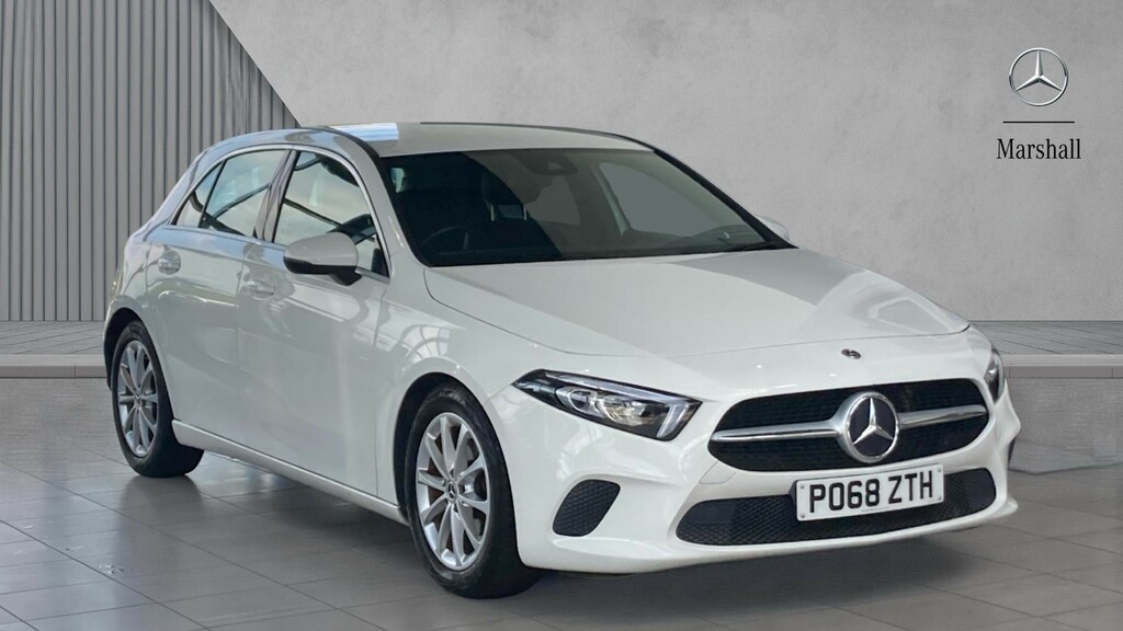 Mercedes-Benz A Class A Class A180d Sport White