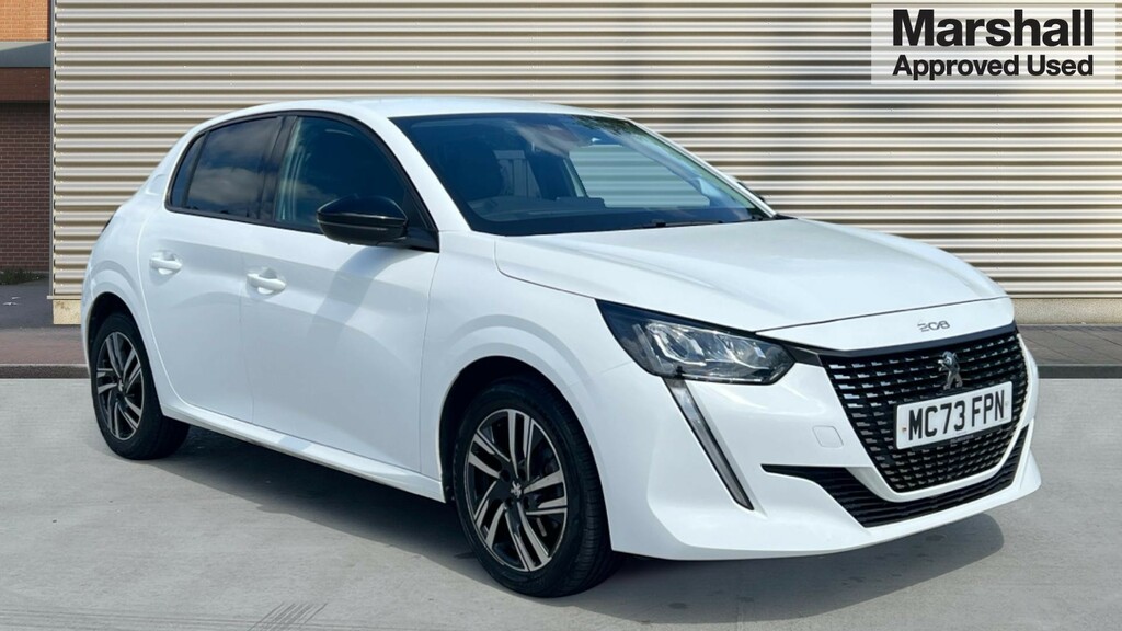 Peugeot 208 208 1.2 Puretech 100 Allure Premium Eat8 White