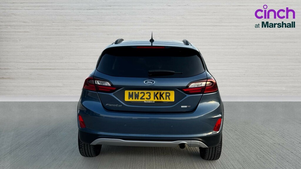 Ford Fiesta Fiesta 1.0 Ecoboost Hybrid Mhev 125 Active X MW23KKR Blue #4
