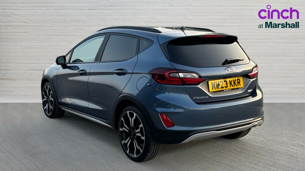 Ford Fiesta Fiesta 1.0 Ecoboost Hybrid Mhev 125 Active X MW23KKR Blue #5