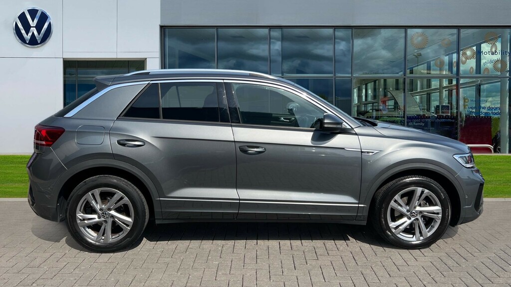 Volkswagen T-Roc T-roc 1.5 Tsi R-line Dsg MK23VVA Grey #4