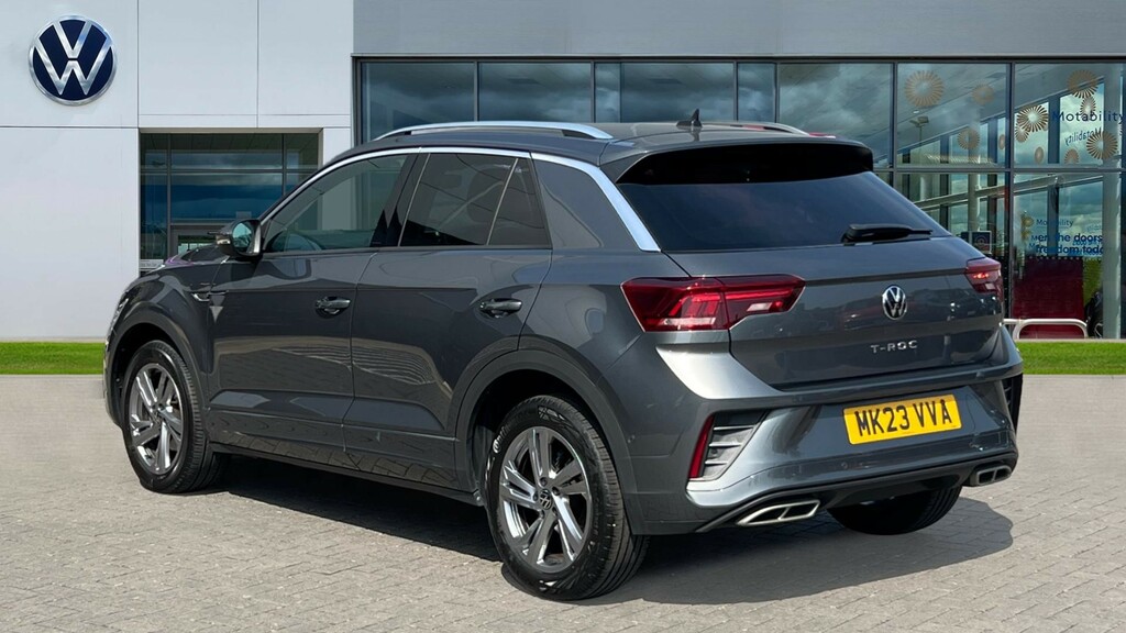 Volkswagen T-Roc T-roc 1.5 Tsi R-line Dsg MK23VVA Grey #3