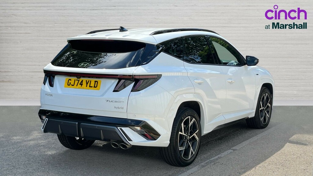 Hyundai Tucson Tucson 1.6T Hybrid N Line GJ74YLD White #3