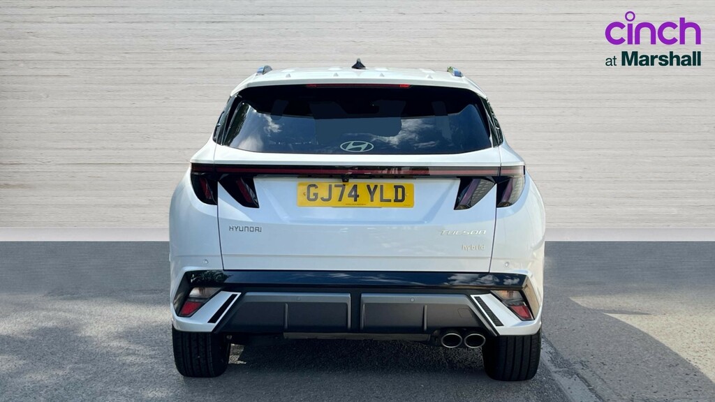 Hyundai Tucson Tucson 1.6T Hybrid N Line GJ74YLD White #4