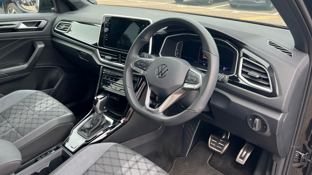 Volkswagen T-Roc T-roc 1.5 Tsi R-line Dsg KP75MKF Black #6