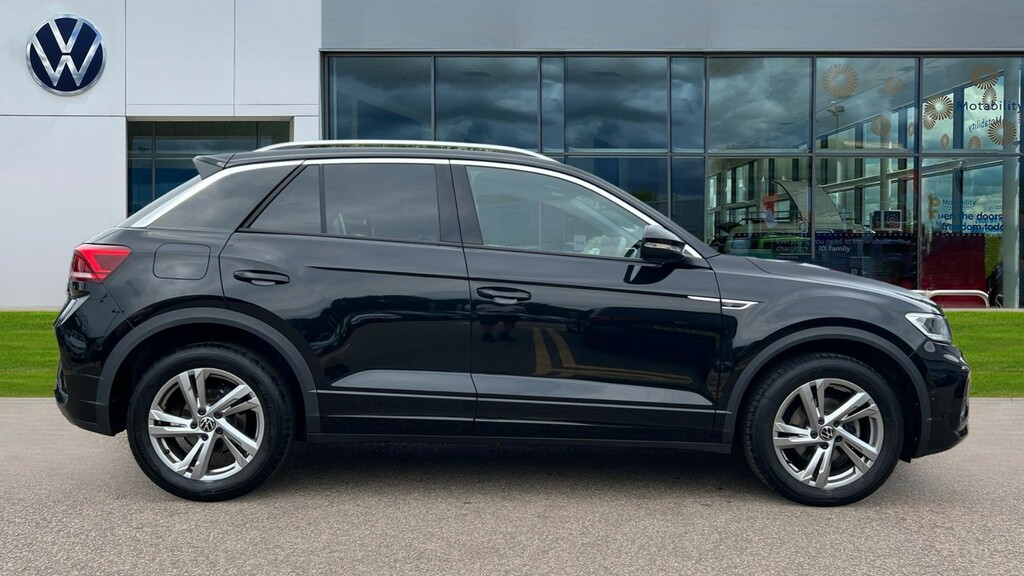 Volkswagen T-Roc T-roc 1.5 Tsi R-line Dsg KP75MKF Black #4