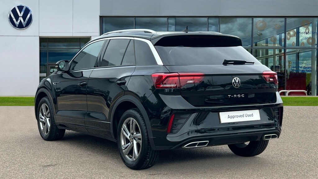 Volkswagen T-Roc T-roc 1.5 Tsi R-line Dsg KP75MKF Black #3