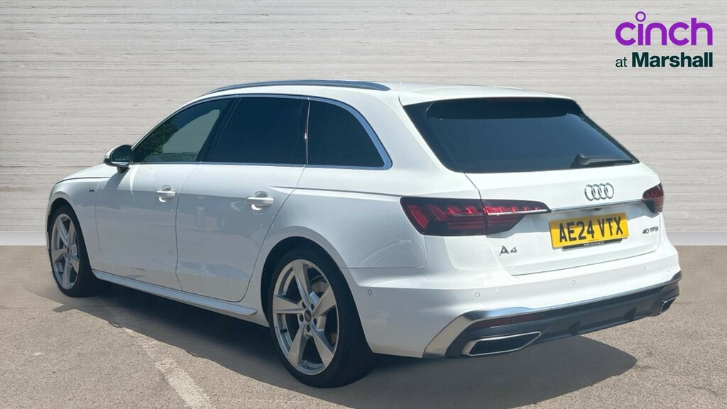 Audi A4 Avant A4 40 Tfsi 204 S Line S Tronic AE24VTX White #5