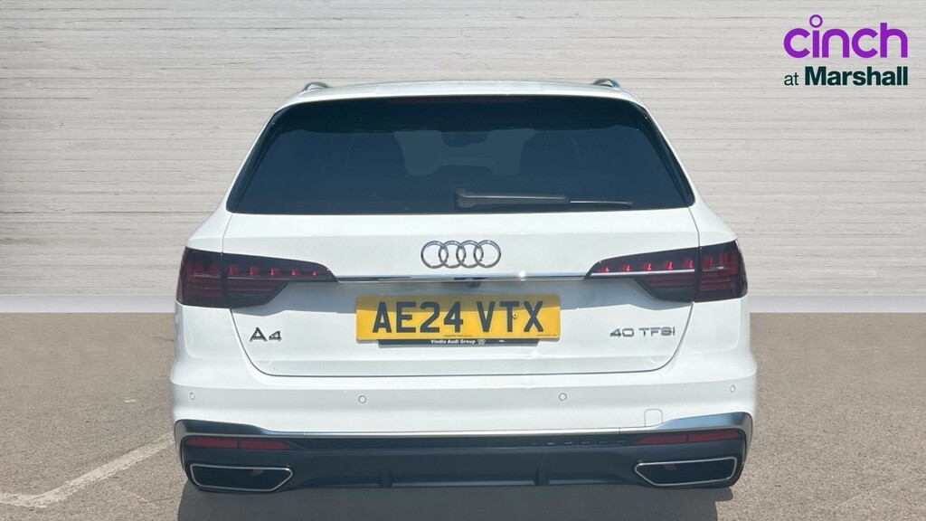 Audi A4 Avant A4 40 Tfsi 204 S Line S Tronic AE24VTX White #4