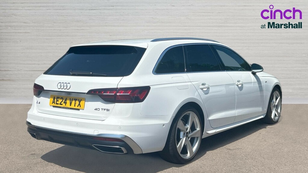 Audi A4 Avant A4 40 Tfsi 204 S Line S Tronic AE24VTX White #3