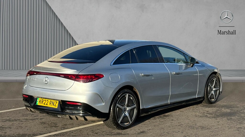 Mercedes-Benz EQE Saloon Black #9
