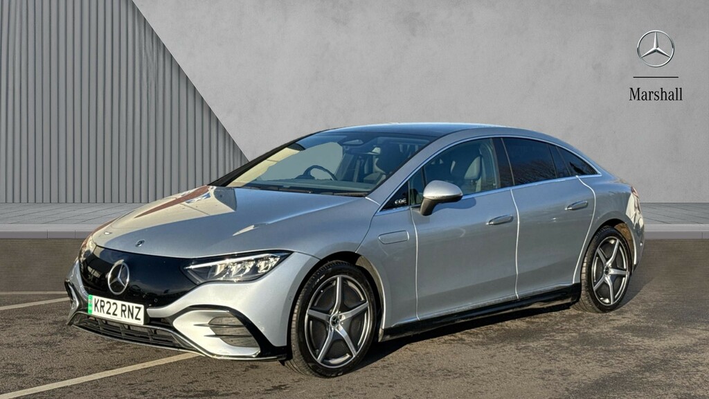 Mercedes-Benz EQE Saloon Black #8
