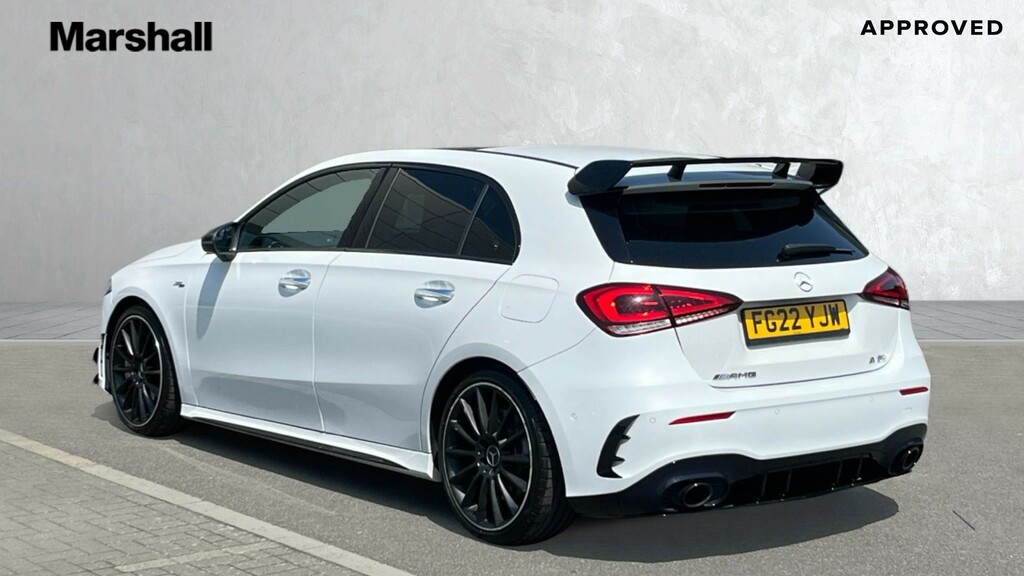 Mercedes-Benz A Class A Class A35 4Matic Premium Plus Edition FG22YJW White #2