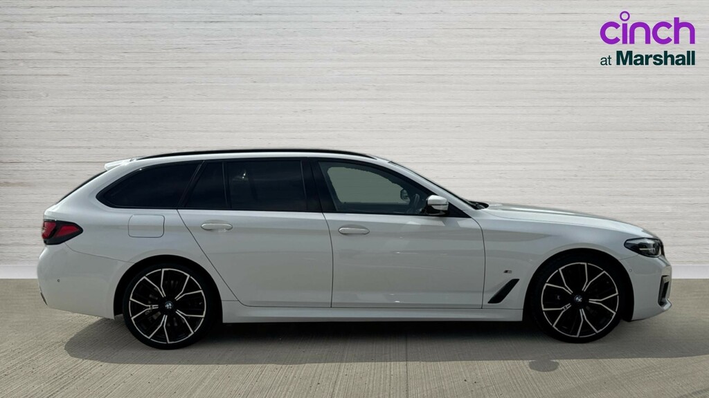 BMW 5 Series 5 Series 520I Mht M Sport Step White #2