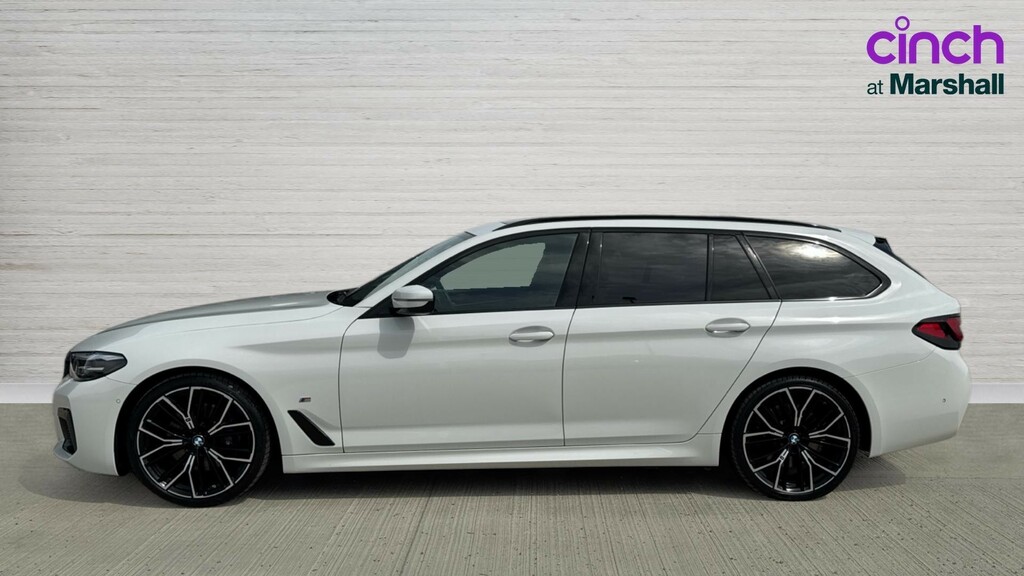 BMW 5 Series 5 Series 520I Mht M Sport Step White #6