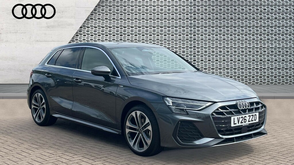 Audi A3 1.5 Tfsi E 204 Black Edition S Tronic Grey #1