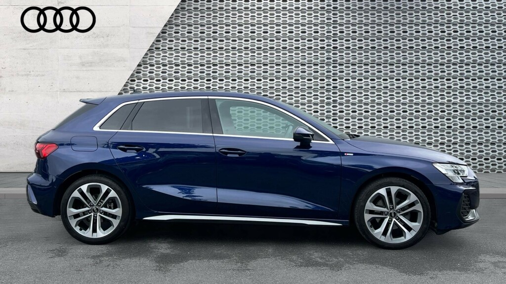 Audi A3 A3 1.5 Tfsi 150 S Line Tech Pack KN75XNS Blue #4