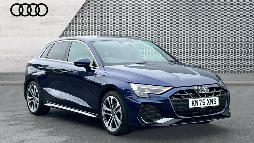 Audi A3 A3 1.5 Tfsi 150 S Line Tech Pack Blue