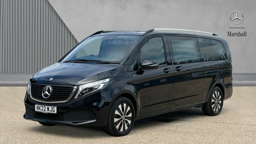 Mercedes-Benz EQV Mpv Black #8