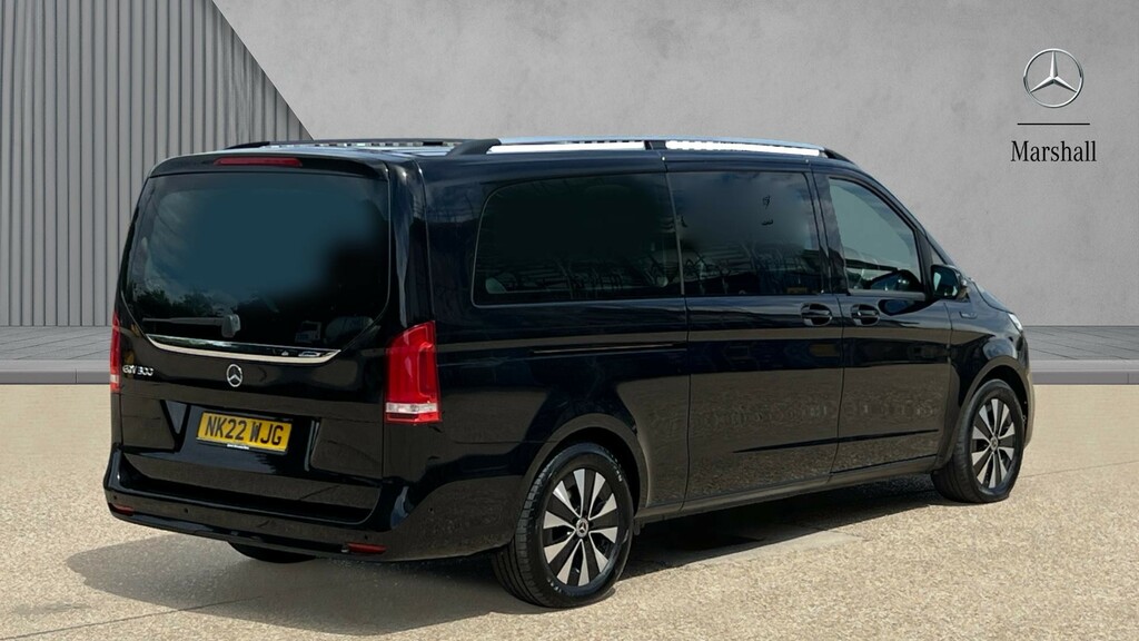 Mercedes-Benz EQV Mpv Black #9