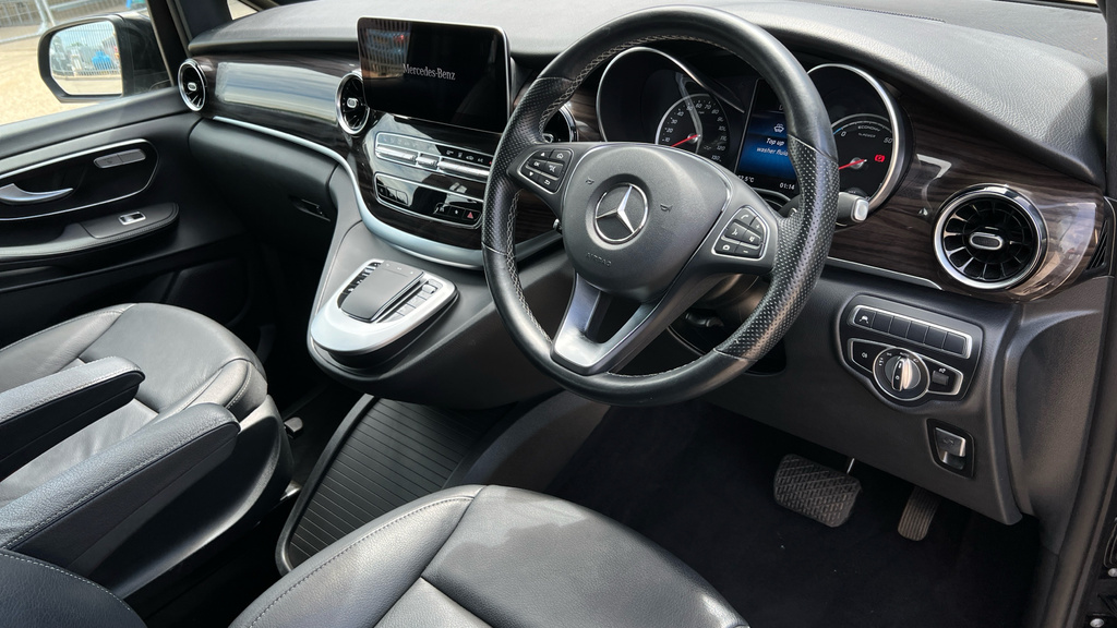 Mercedes-Benz EQV Mpv Black #3